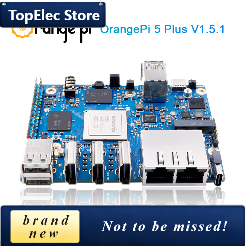 Rk3588 Mini Pc Board - TopElec Orange Pi5 Plus 16 Go